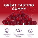 Zahler Melatonin Gummies for Kids 2.5mg side view