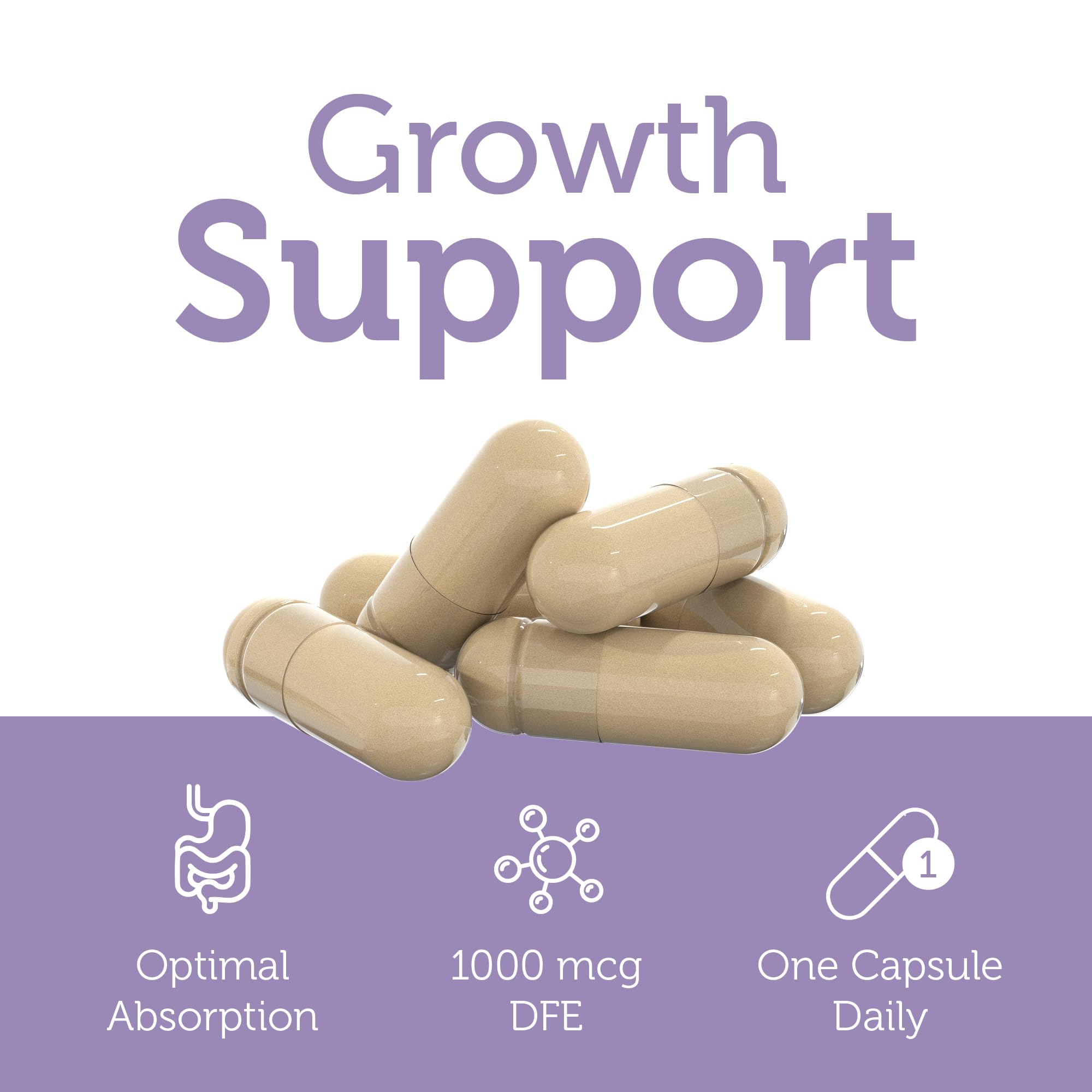 Zahler Methyl Folate 1000 Mcg capsules ingredients list