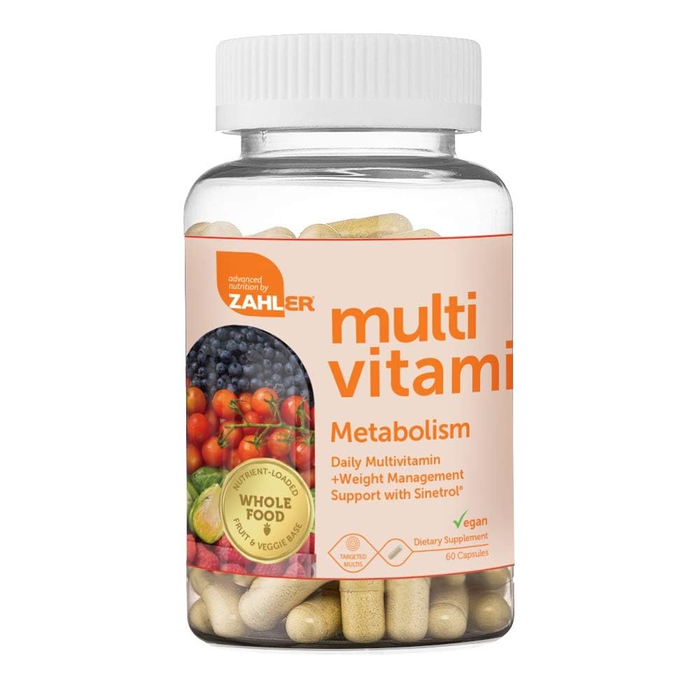 Zahler Multivitamin for Women and Men 100g ingredients list