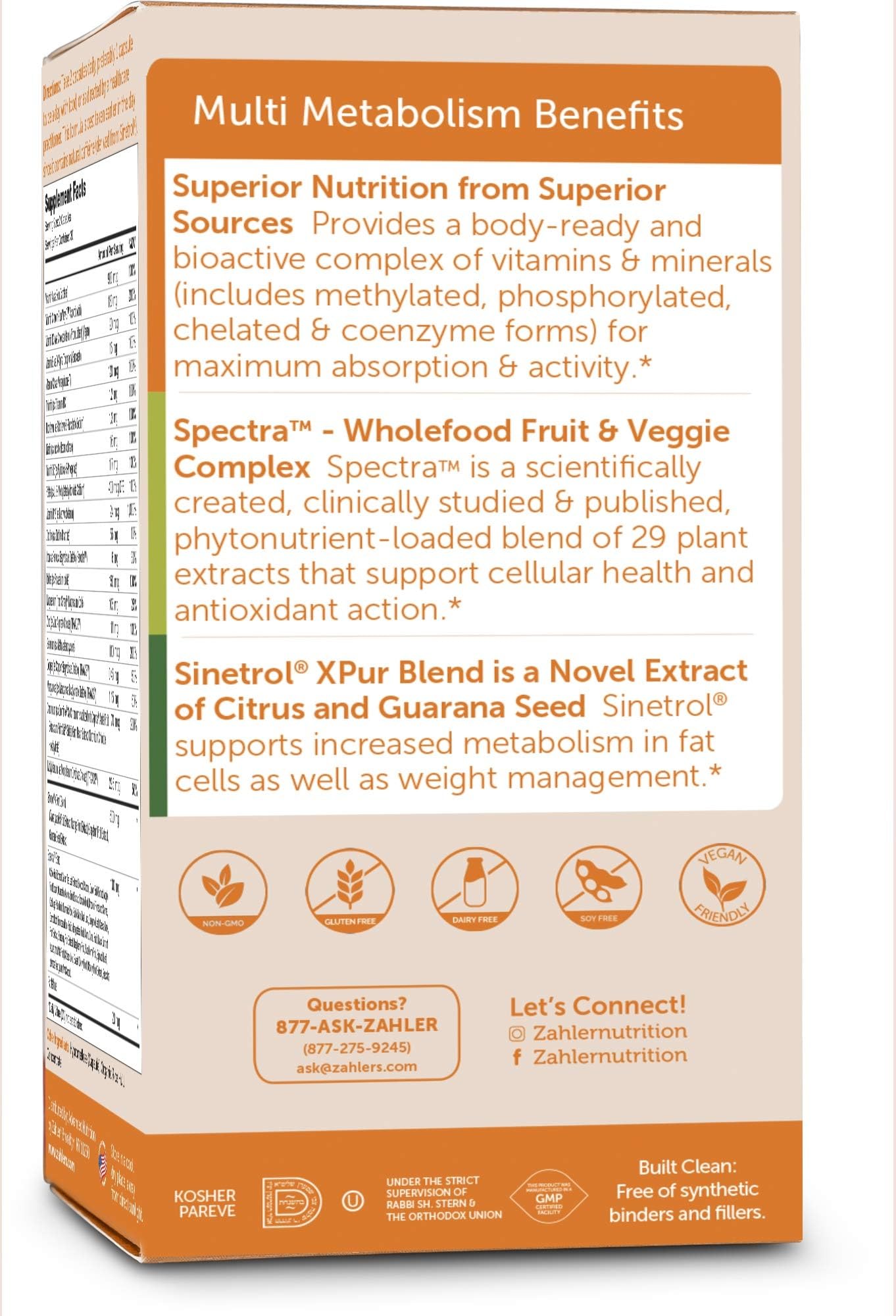 Zahler Multivitamin for Women and Men 100g packaging