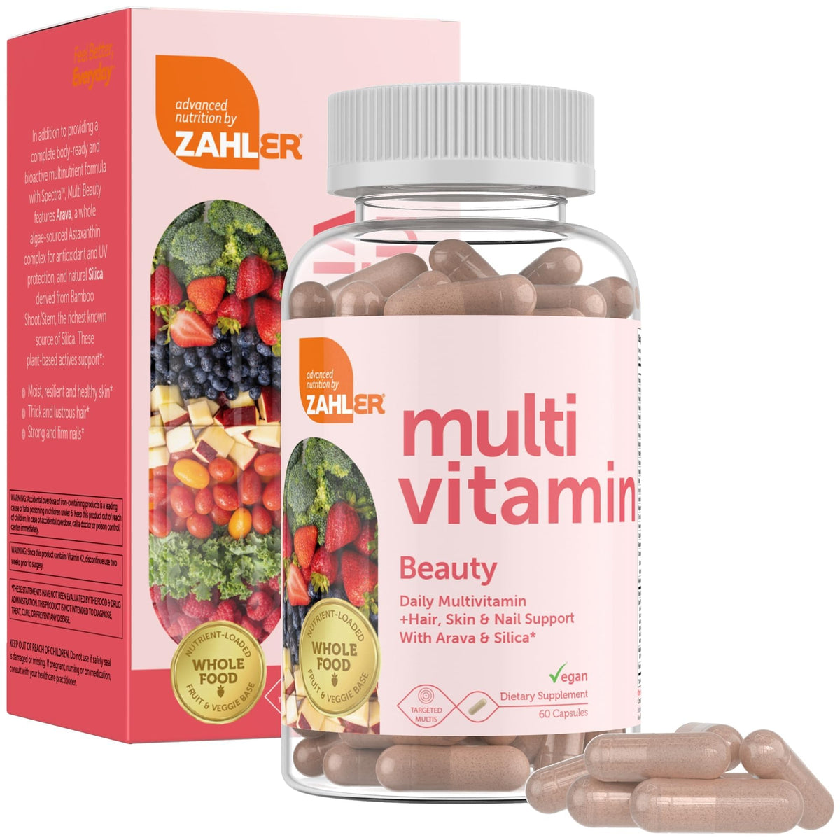 Zahler Multivitamin for Women and Men front view