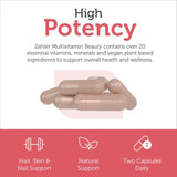 Zahler Multivitamin for Women and Men on a kitchen counter