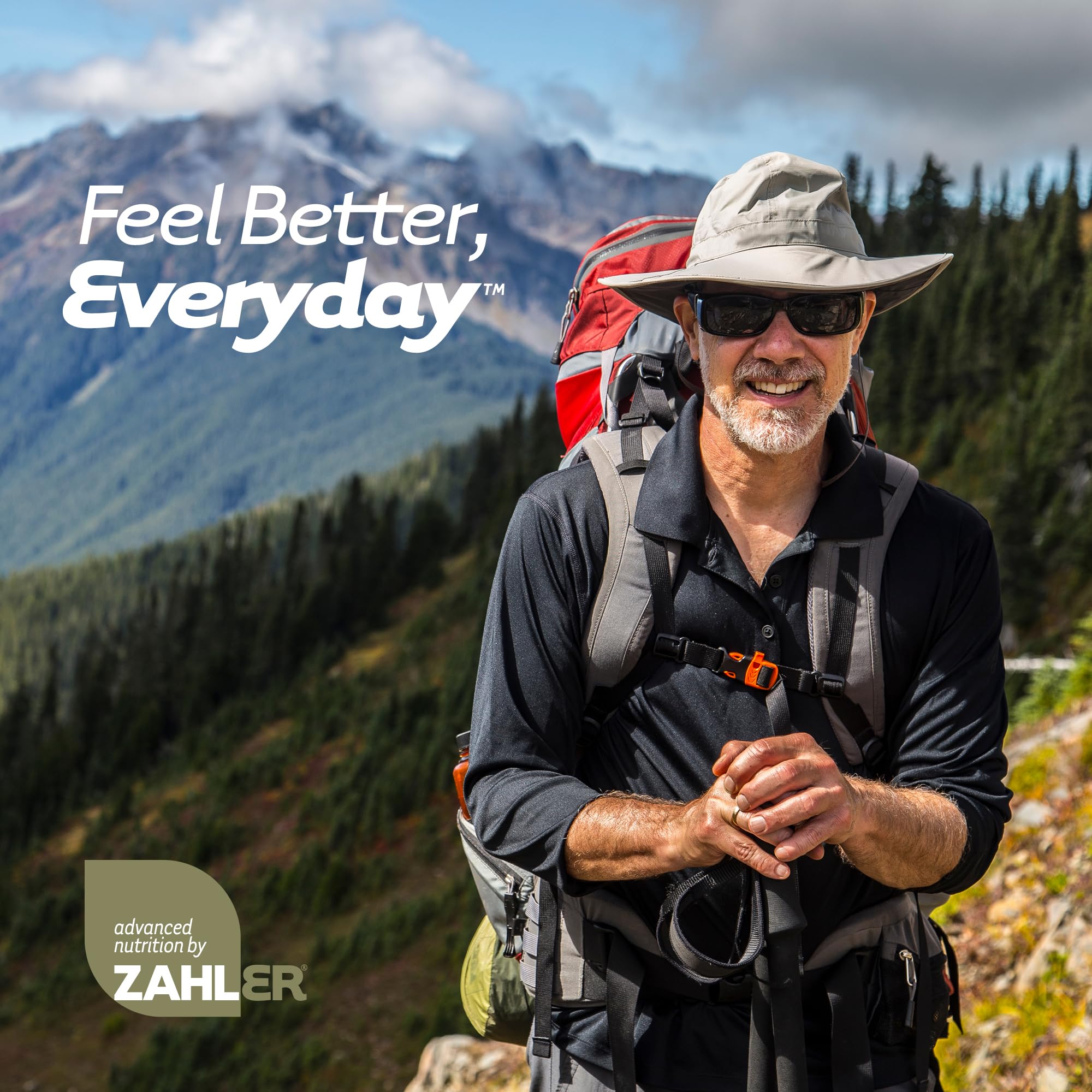 Zahler Multivitamins for Seniors in a kitchen setting