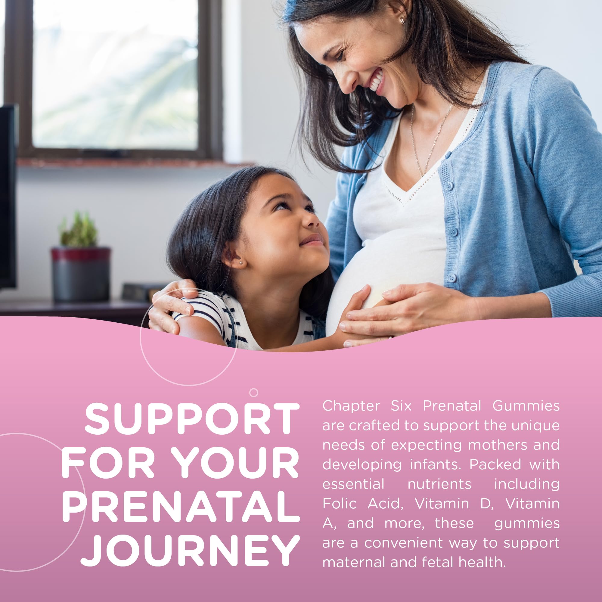 Zahler Prenatal Gummies nutritional information