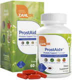 Zahler Prostaid+ supplement front view with packaging