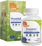 Zahler Prostaid+ supplement in hand for scale