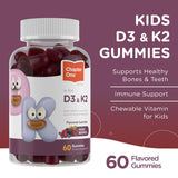 Zahler Vitamin D3 and K2 Gummies close-up of gummies
