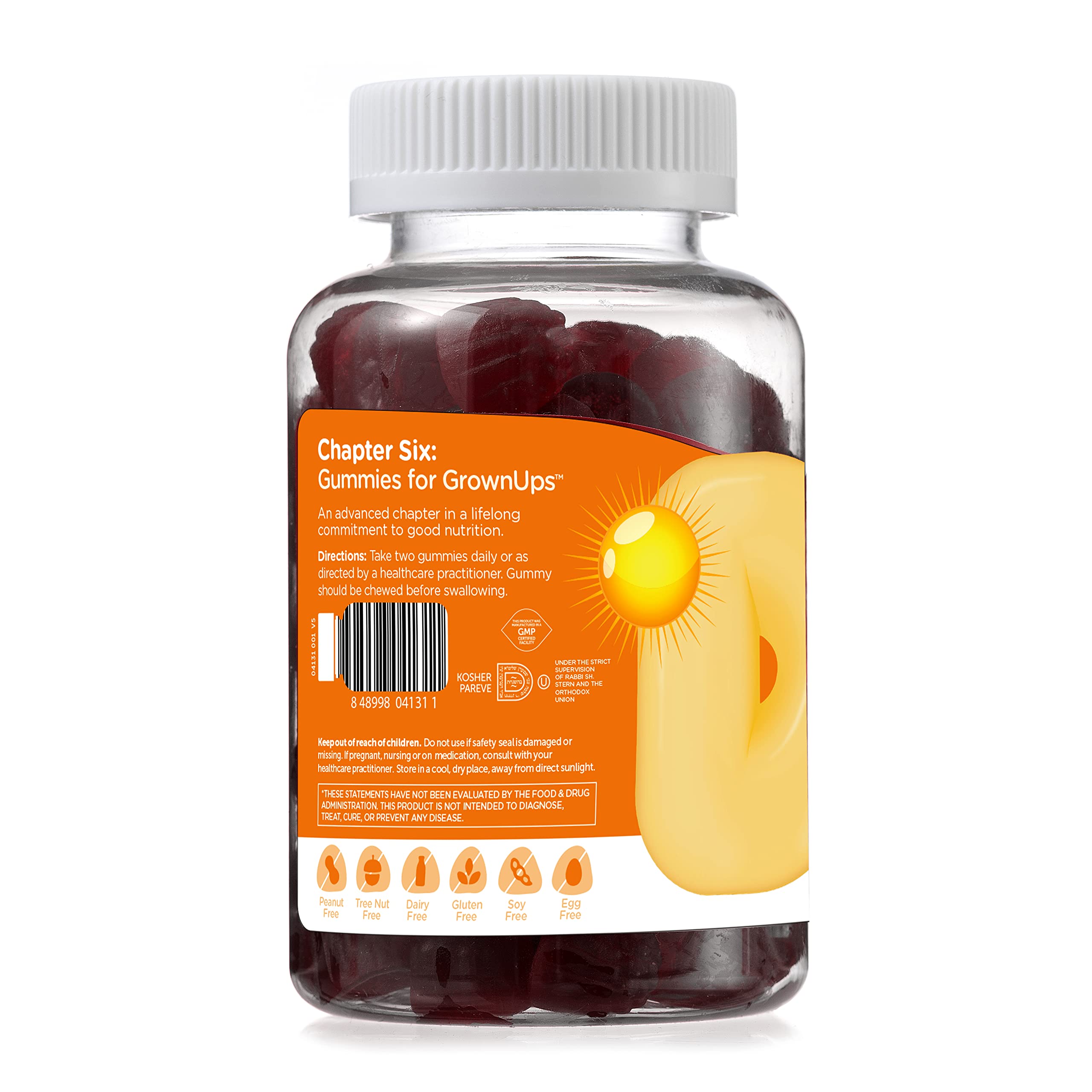 Zahler Vitamin D3 Gummies 10,000 IU close-up of gummies