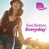 Zahler Zinc Capsules 50mg packaging with nutritional facts