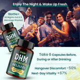 Zaigon DHM Complex Liposomal Supplement back view
