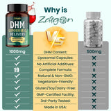 Zaigon Liposomal DHM Complex bottle with measuring spoon