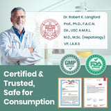 Zaigon Liposomal DHM Complex capsules in hand