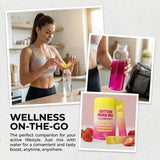 ZALPNUP Plant Based Botanical Drink Mix on a kitchen counter