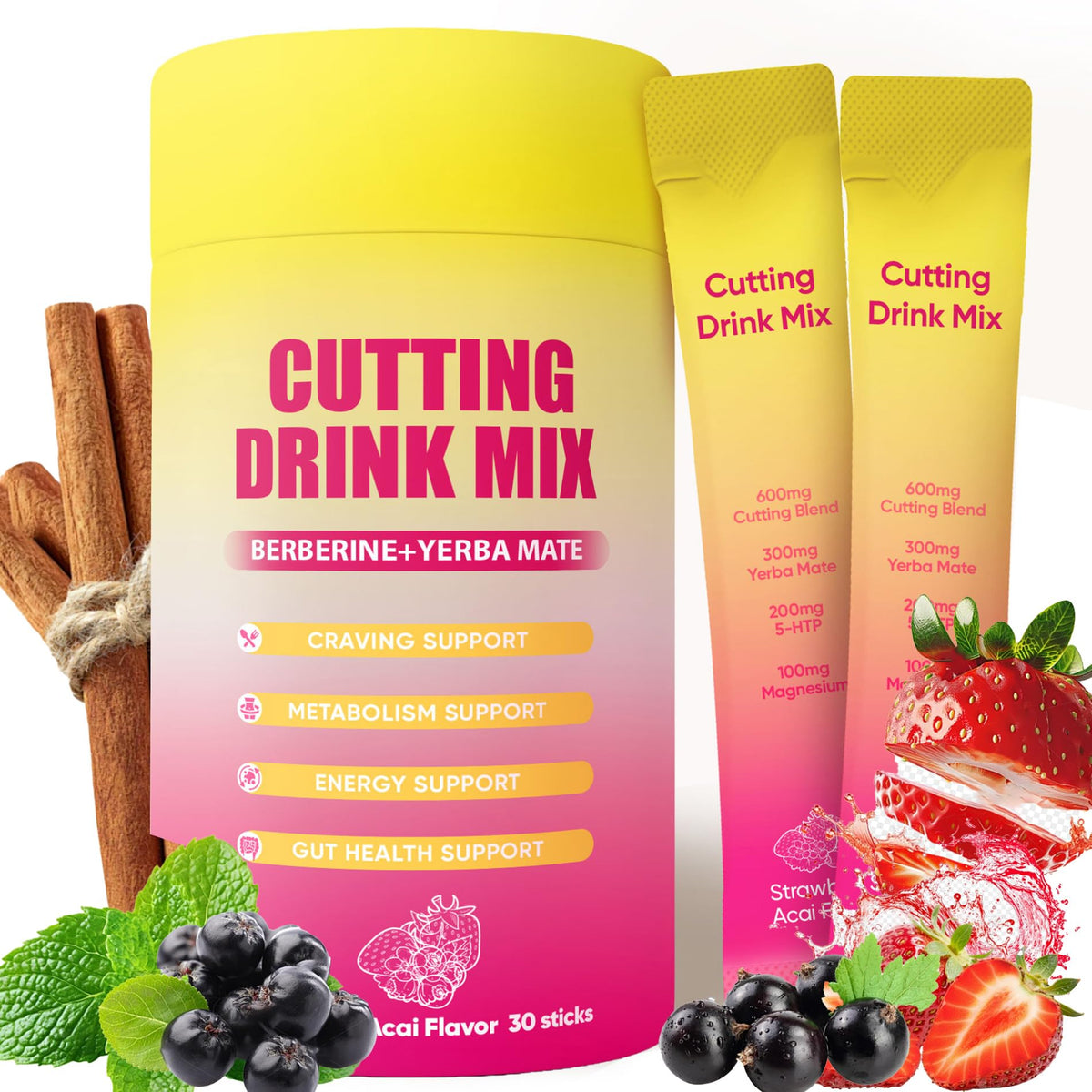 ZALPNUP Plant Based Botanical Drink Mix packaging front view