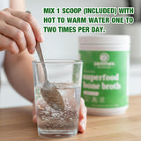 Zammex Bone Broth Protein Powder 405g lifestyle scene