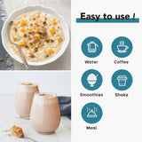 Zammex Collagen Bone Broth Protein Powder side view