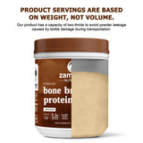 Zammex Collagen Peptides Powder displayed with other supplements