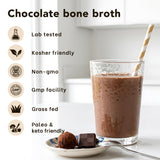 Zammex Collagen Peptides Powder mixed in a glass of water