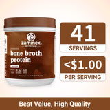 Zammex Collagen Peptides Powder nutritional information