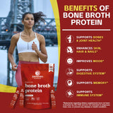 Zammex Collagen Peptides stick pack in a gym bag