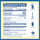Zammex Hydrolyzed Collagen Peptides packaging side view