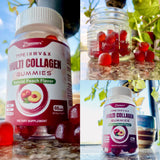 Zammex Multi-Collagen Gummies showing serving size