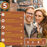Zammex Multi Collagen Protein Powder 595g nutritional information