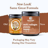 Zammex Multi Collagen Protein Powder 595g packaging