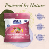 ZAND Cherry Echinacea Zinc Lozenges 5mg side view