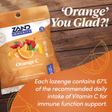 ZAND Echinacea supplement ingredients list close-up