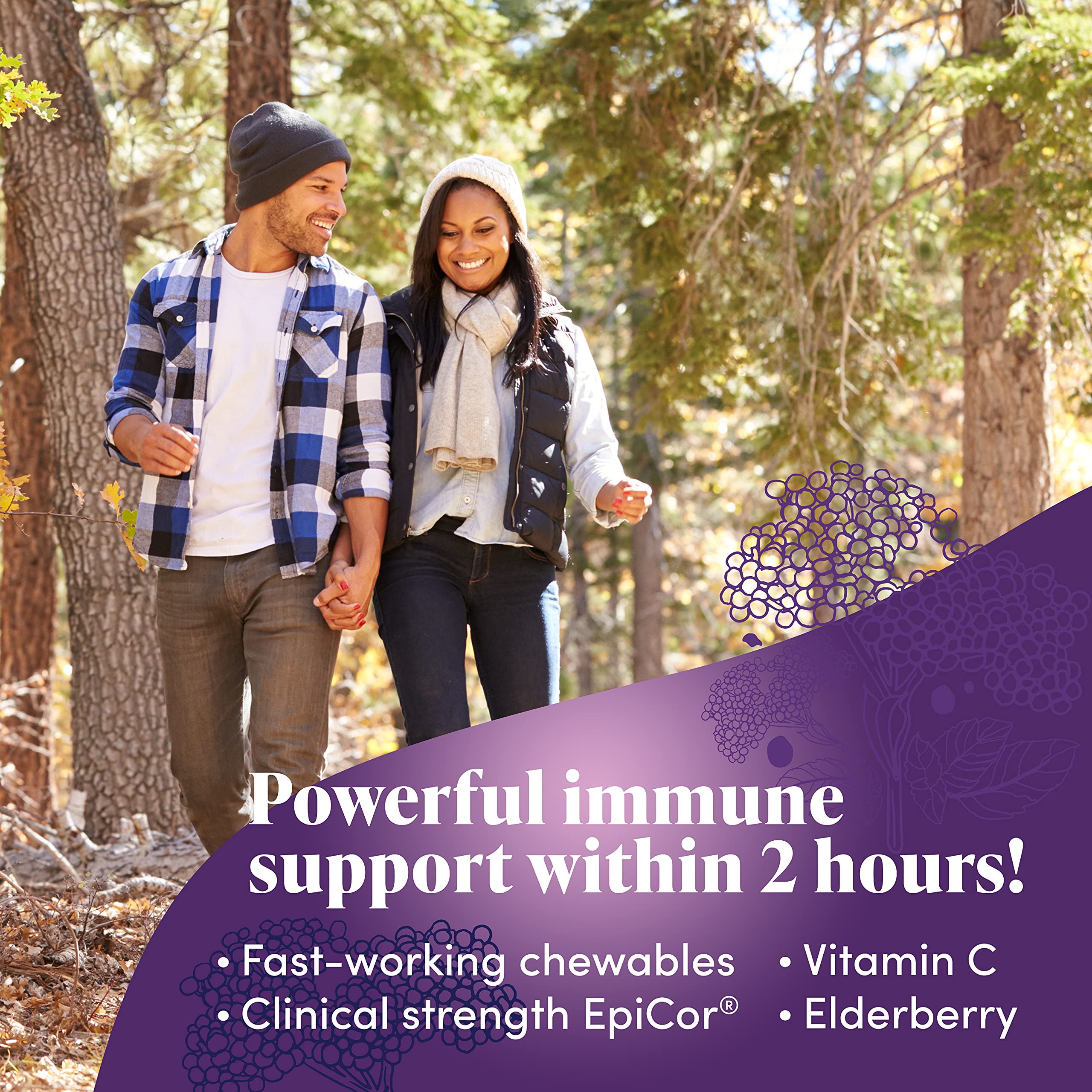 ZAND Elderberry Supplement with EpiCor ingredients list