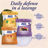 ZAND Elderberry Zinc lozenge close-up