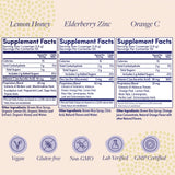 ZAND Lemon Honey lozenge close-up