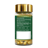 Zandu Ashwagandha Gold Capsules in a wellness setup