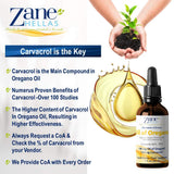 Zane HELLAS Oregano Oil dropper close-up