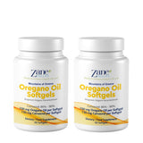 Zane HELLAS Oregano Oil Softgels showing softgel capsules