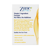 Zane VITALe Oregano Oil Plus Softgels bottle with lid off