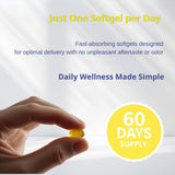 Zane VITALe Oregano Oil Plus Softgels lifestyle scene on a kitchen counter