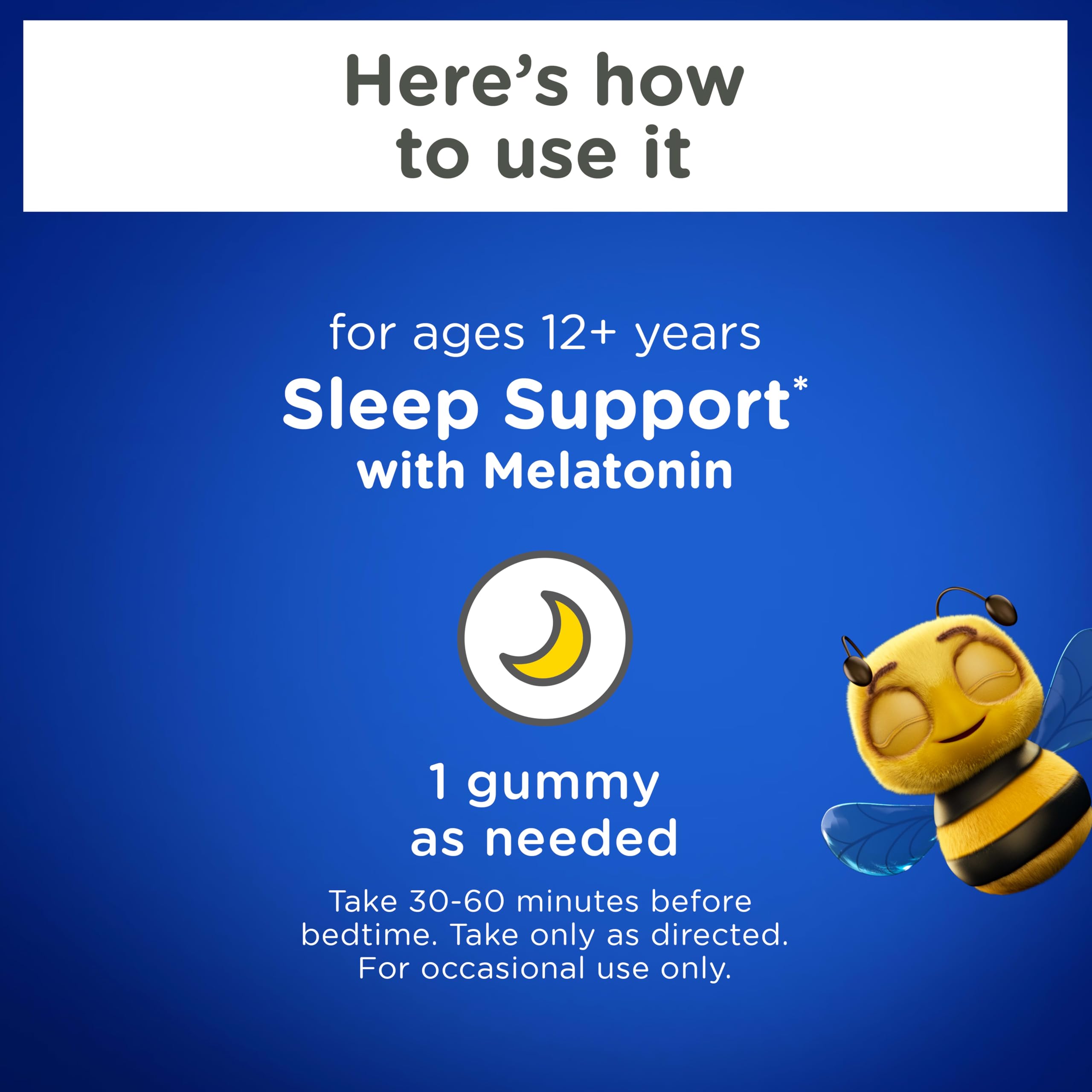 Zarbee's Adult Sleep Gummies 3mg melatonin ingredients list