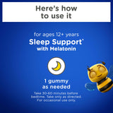 Zarbee's Adult Sleep Gummies 3mg melatonin ingredients list