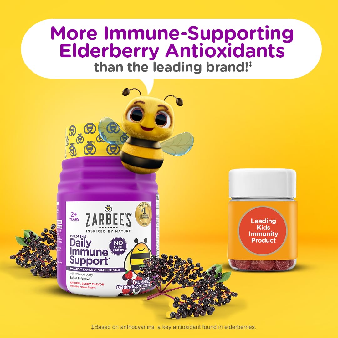 Zarbee's Children's Daily daily wellness Support Gummies ingredients list