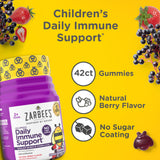 Zarbee's Children's Daily daily wellness Support Gummies natural berry flavour