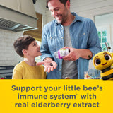 Zarbee's Children's Daily daily wellness Support Gummies with elderberry extract