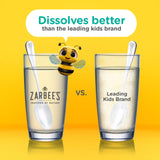 Zarbee's Children's Prebiotic Fiber Powder container on a kitchen counter