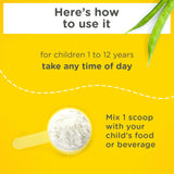 Zarbee's Children's Prebiotic Fiber Powder with yogurt