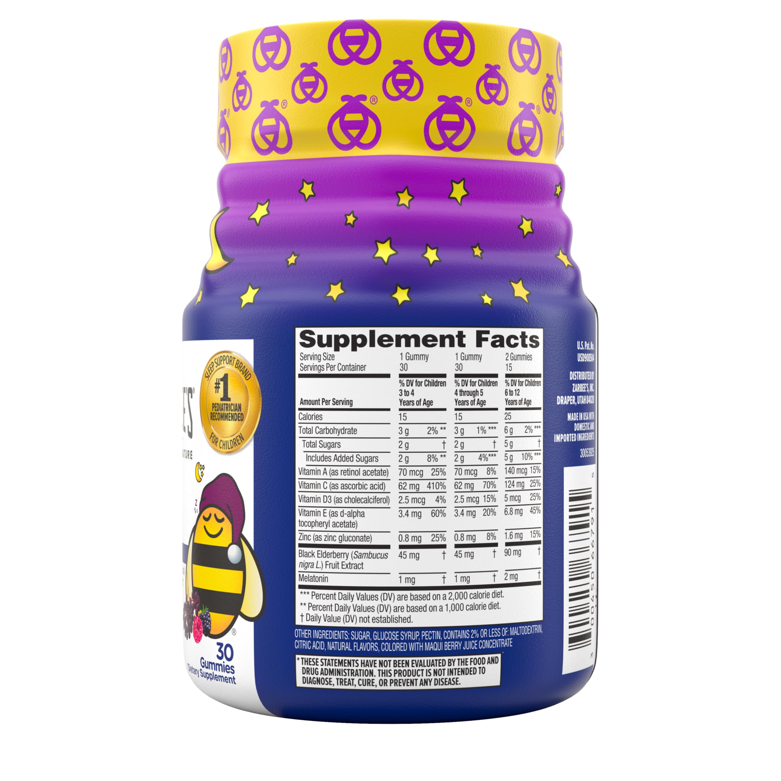 Zarbee's Children's Sleep + daily wellness Gummies, lifestyle scene with children