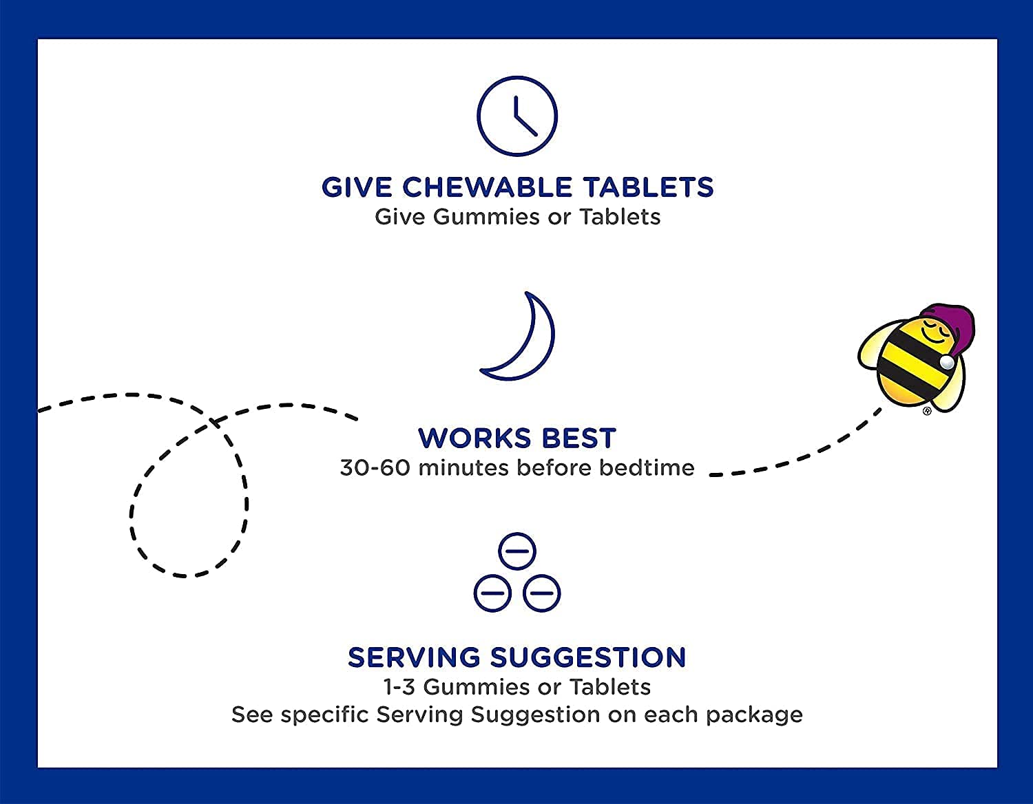 Zarbee's Children's Sleep Melatonin Chewable Tablets displayed with other supplements
