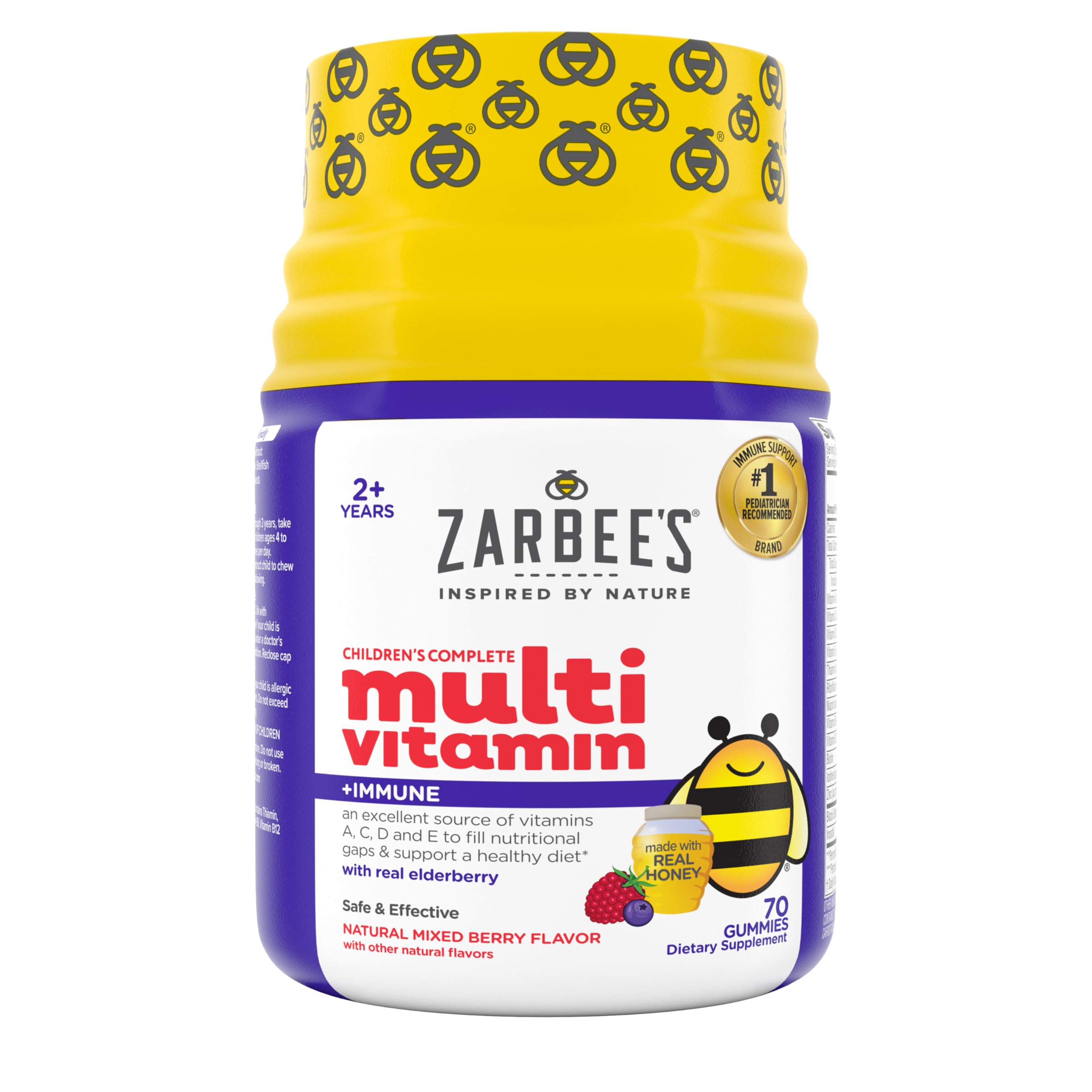 Zarbee's Kid's Complete Multivitamin Gummies front view