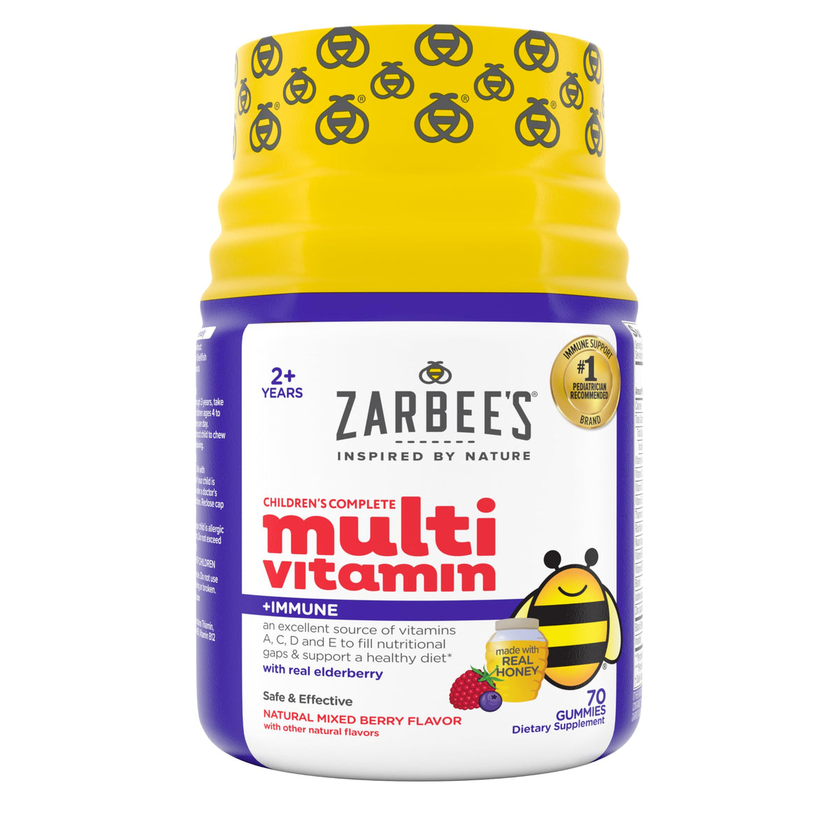 Zarbee's Kid's Complete Multivitamin Gummies front view