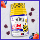 Zarbee's Kid's Complete Multivitamin Gummies with natural ingredients
